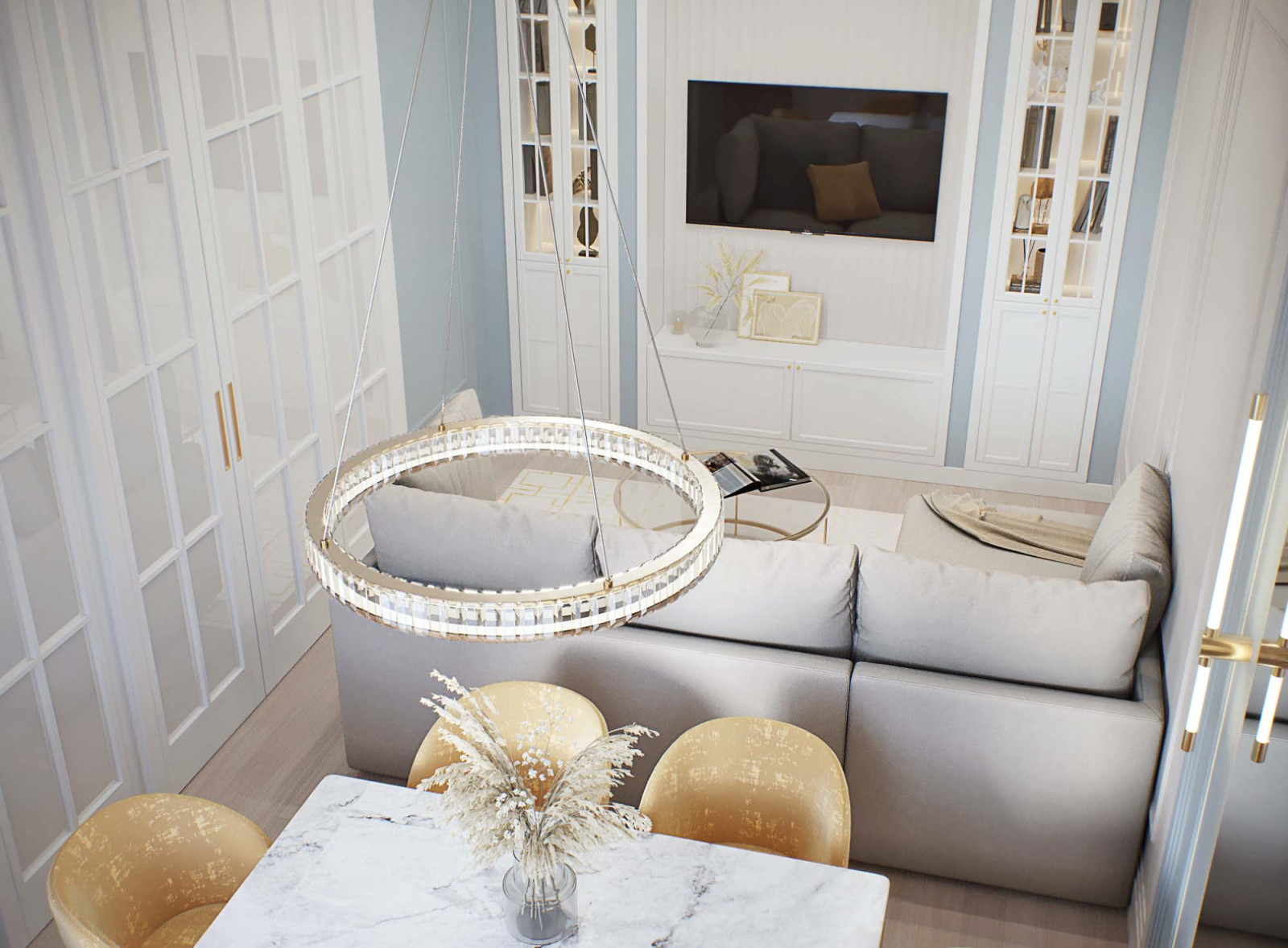 Дизайн проект квартиры в ЖК "Headliner"