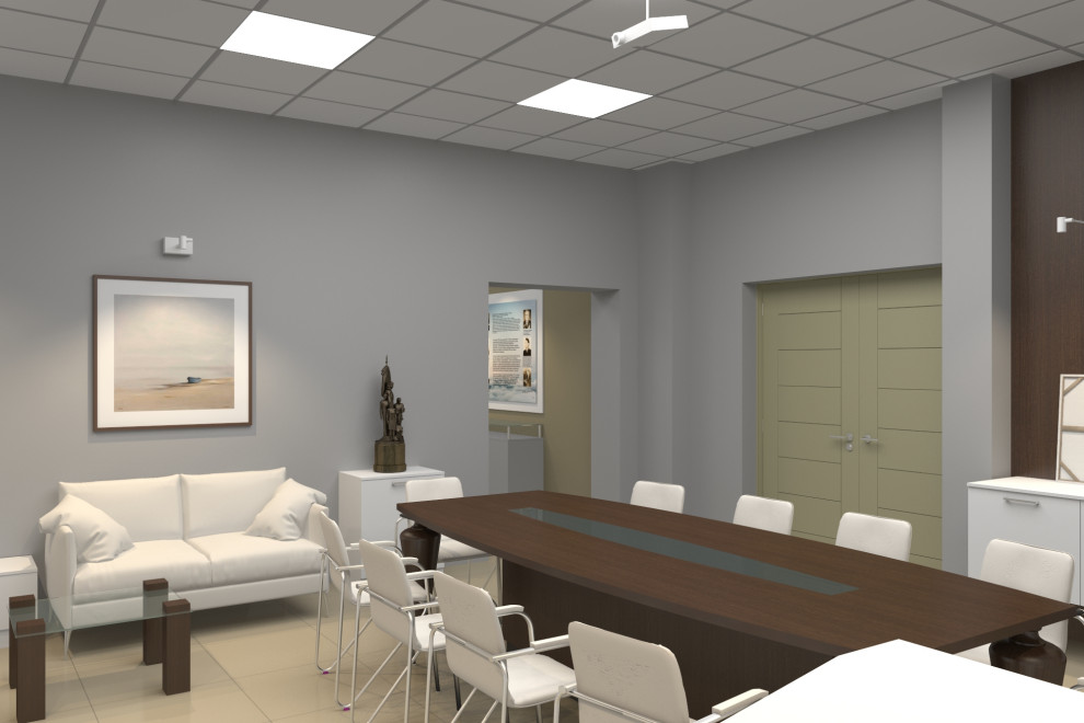 Дизайн проект музея АО "ХЗ"Планта"