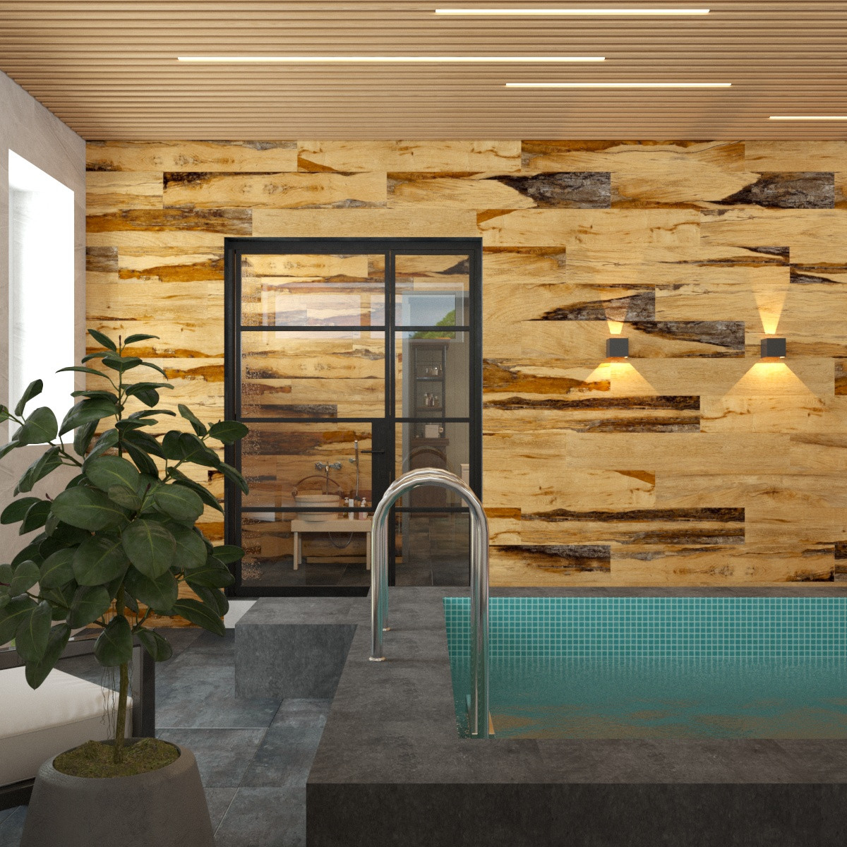 Большой, яркий дом для молодой семьи