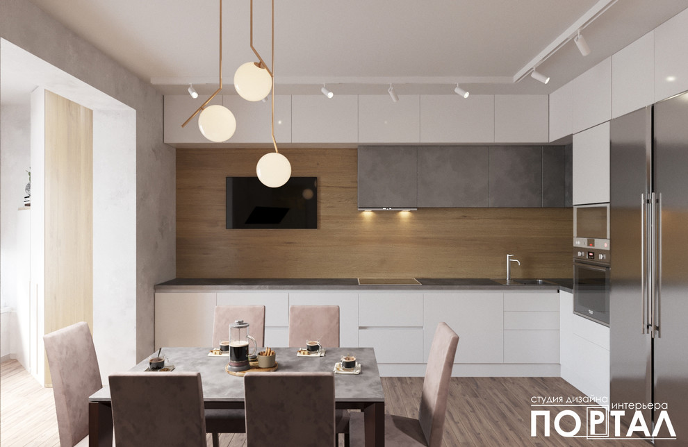 Обложка проекта: Трехкомнатная квартира в ЖК "Фаворит"