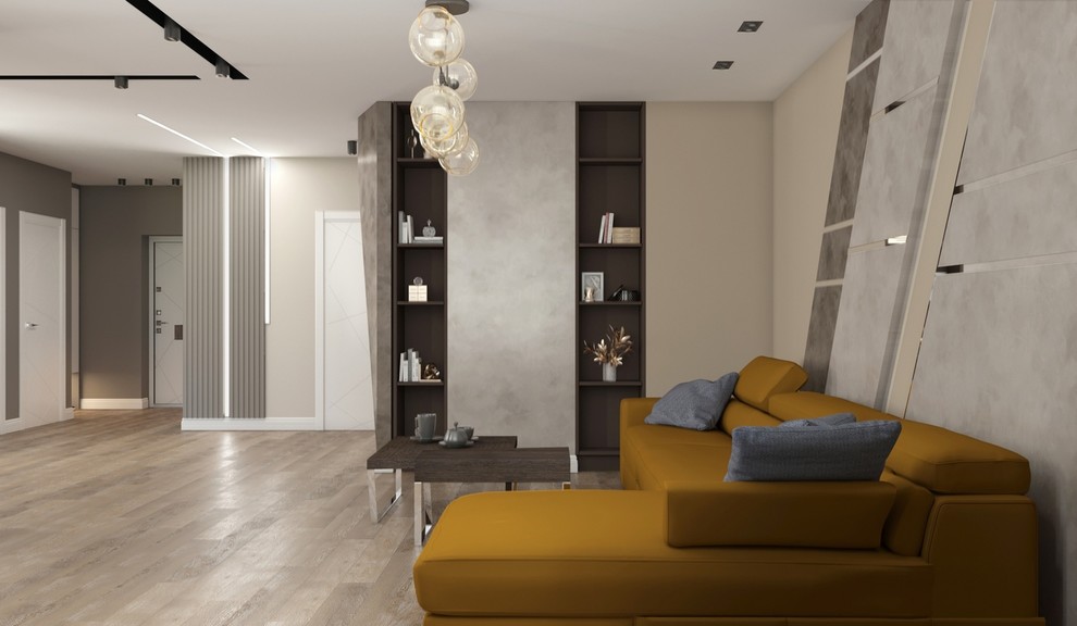 Дизайн - проект 3к кв 107 м2 в ЖК Ривер Парк