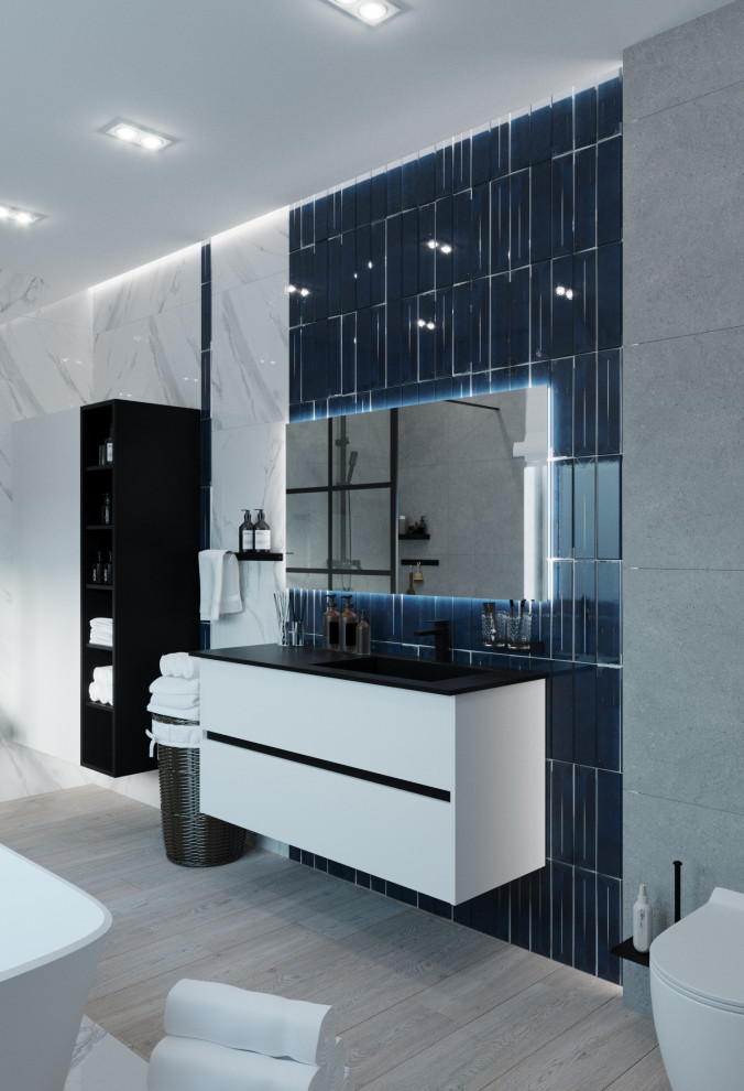 Ванная комната в загородном доме