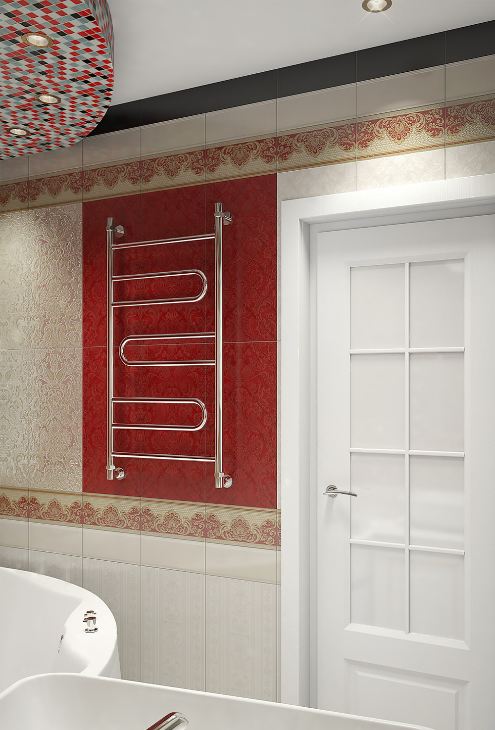 Дизайн интерьера 4-х комнатной квартиры S-79,0кв.м.