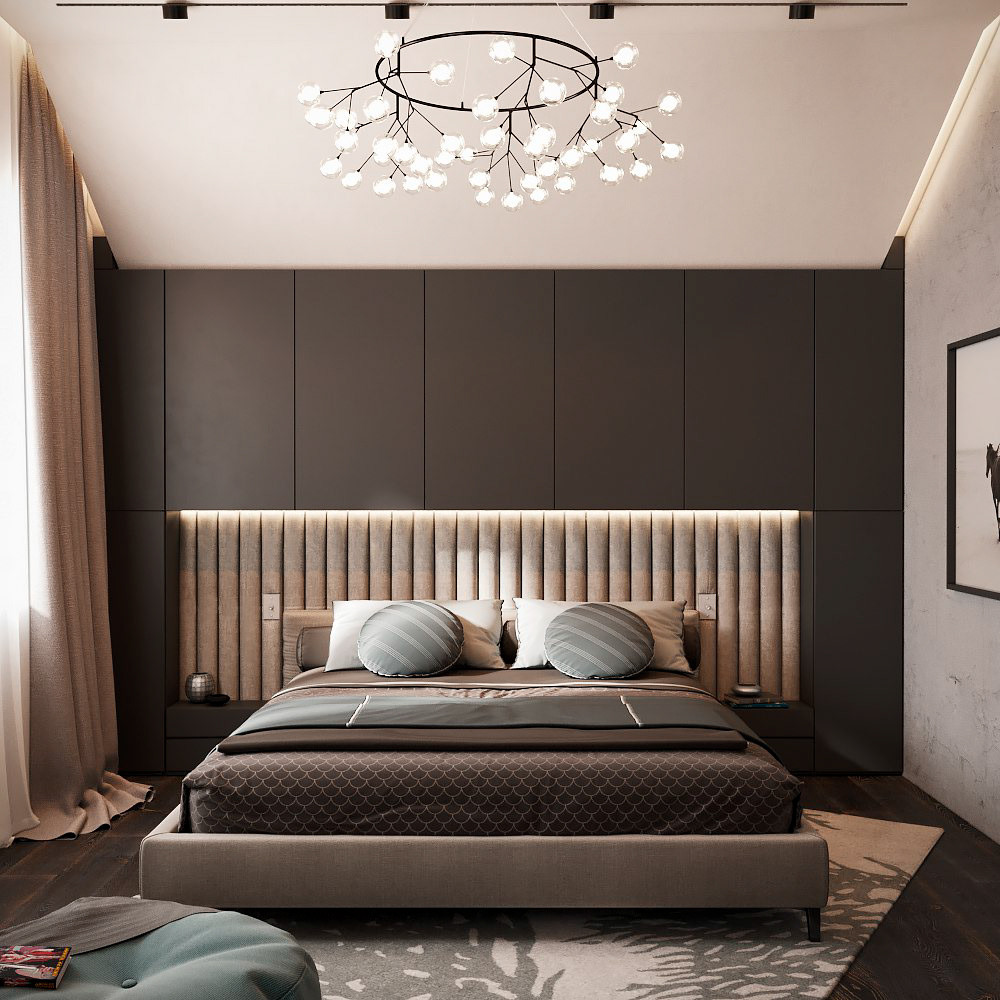 Обложка проекта: Спальня современная классика