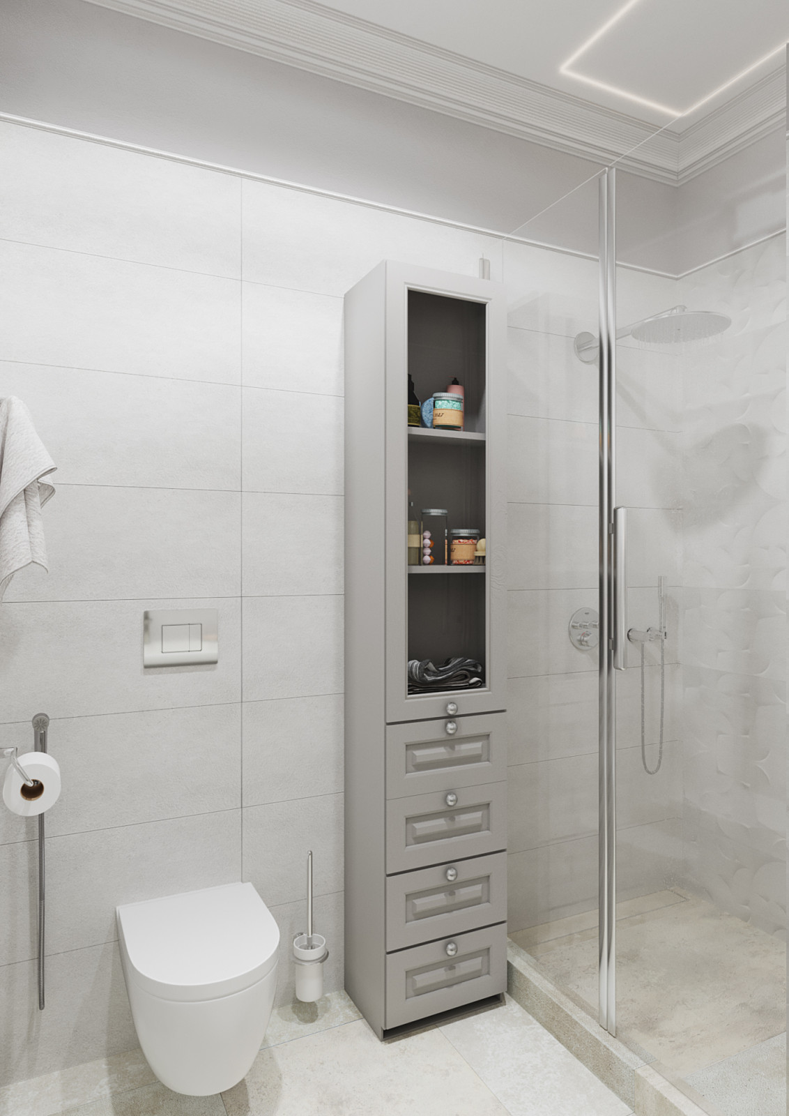 Дизайн-проект квартиры в ЖК Солнечный олимп