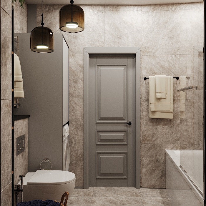 Дизайн квартиры 50 кв.м.