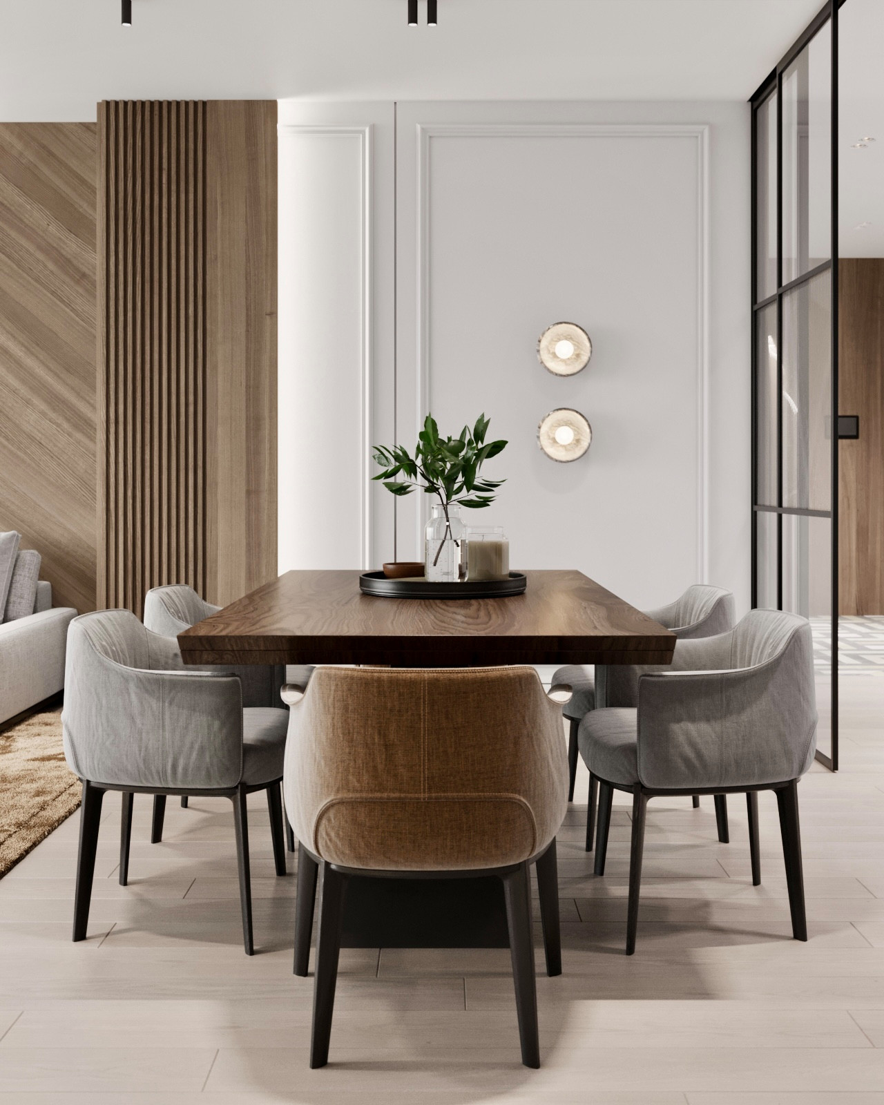 Стильная квартира в ЖК Триколор