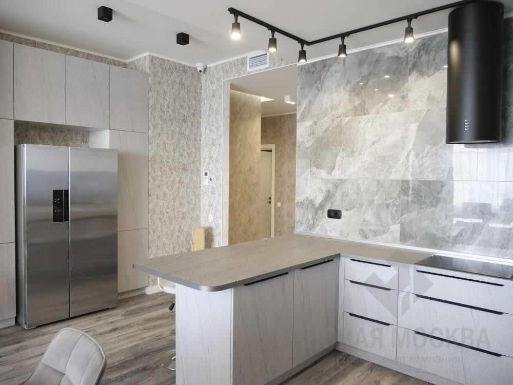 Ремонт трехкомнатной квартиры 140 кв.м в ЖК «Триколор»