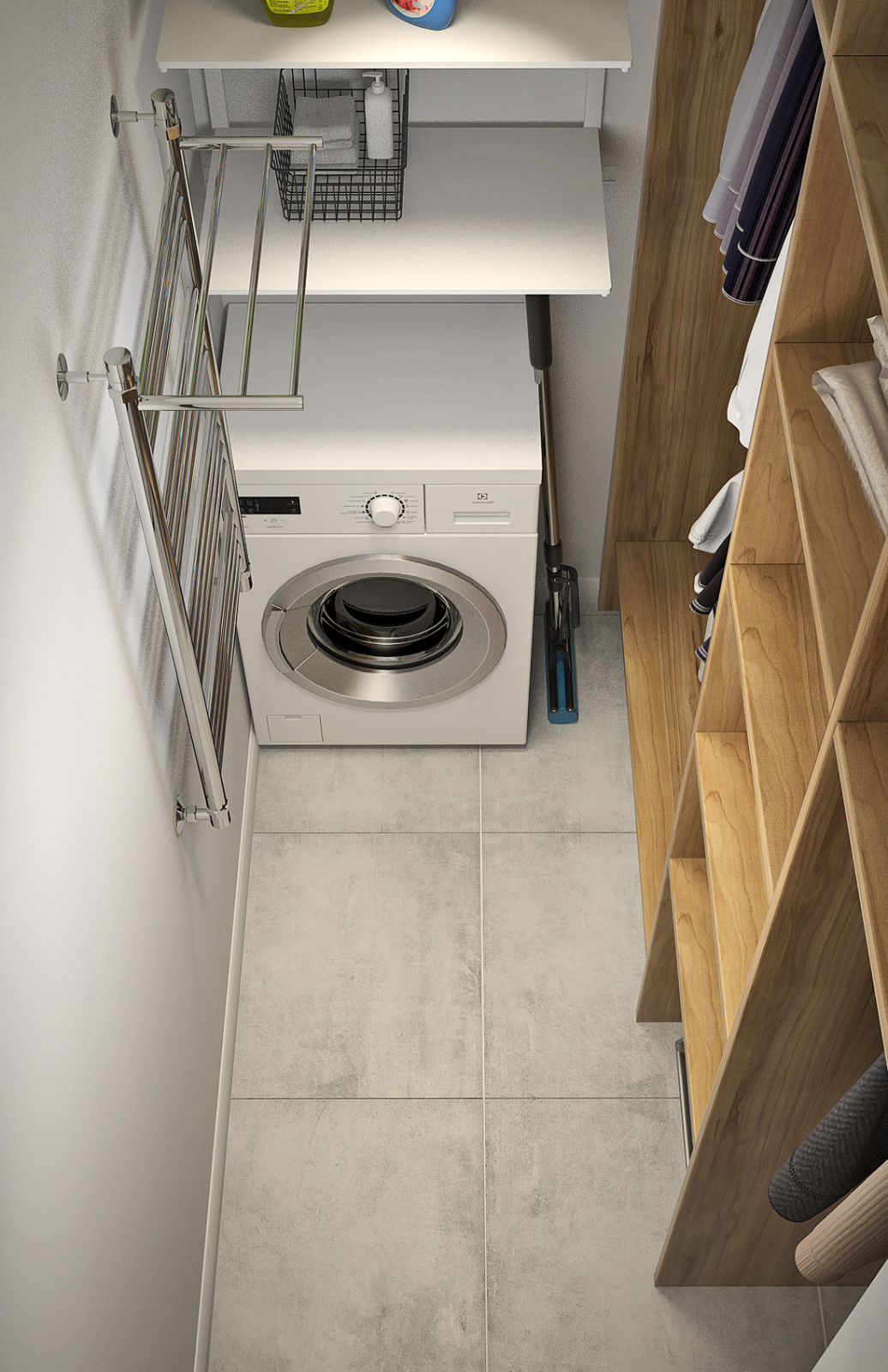 Современная однокомнатная квартира для молодого человека.