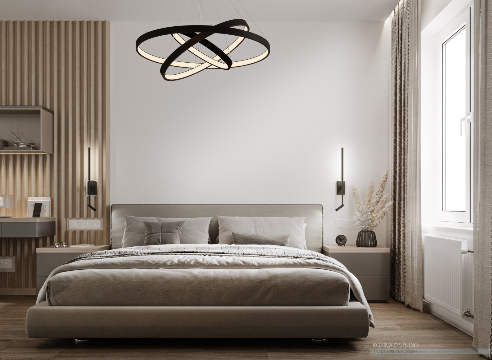 Проект трехкомнатной квариты (82 м²) в Санкт-Петербурге