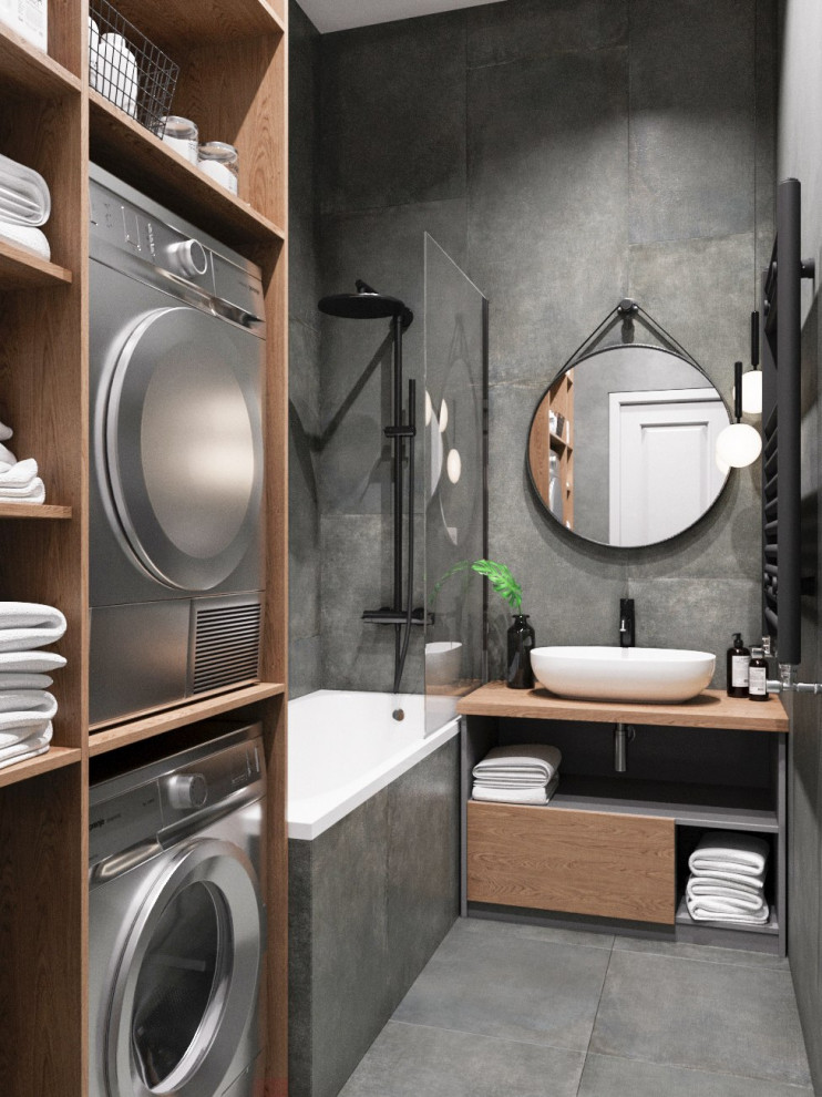 Уютный серый