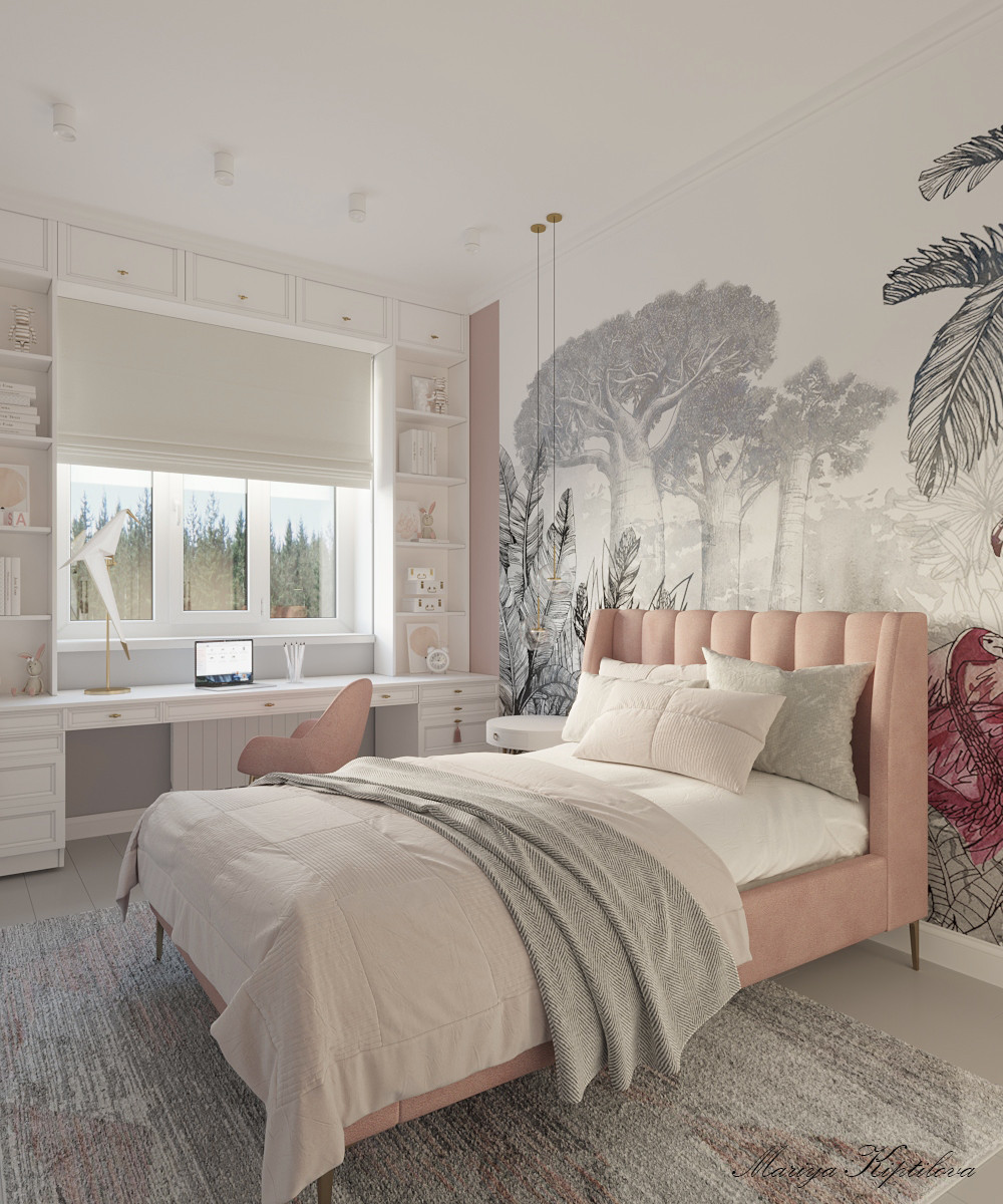 Обложка проекта: Комната для девочки (школьницы)