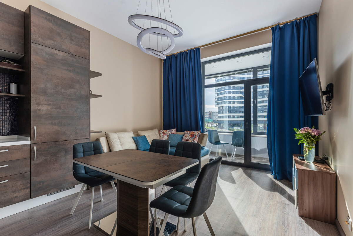 Символ мироздания. Дизайн двухкомнатной квартиры