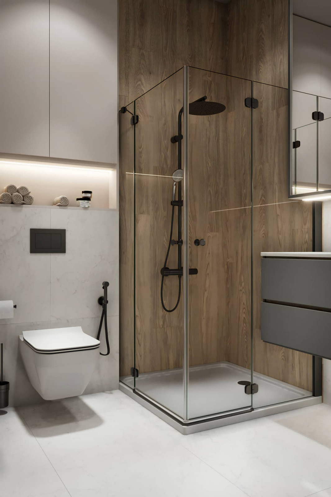 Дизайн и ремонт квартиры в ЖК «Хорошёвский» — Неоклассика для кота