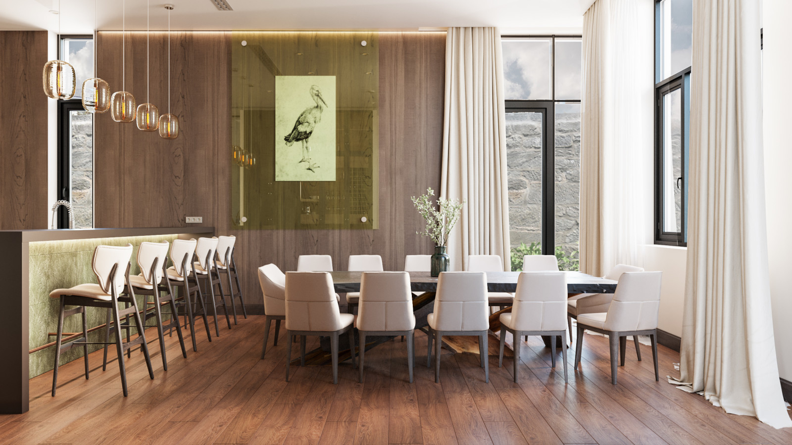 Private House With Traditional Elements