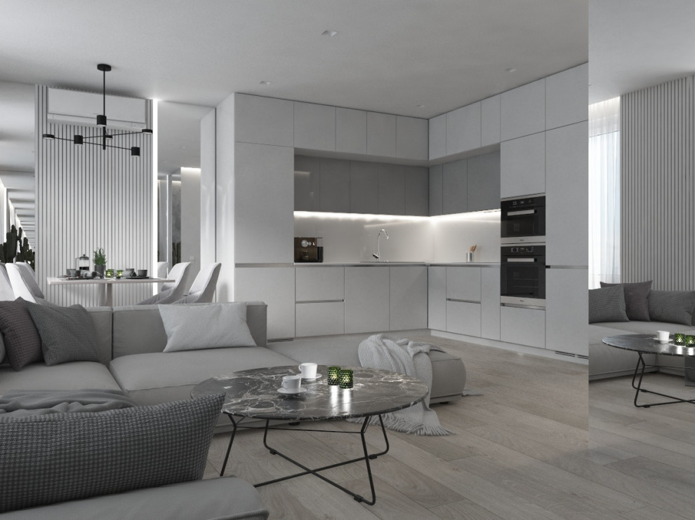 Обложка проекта: Квартира в стиле минимализм