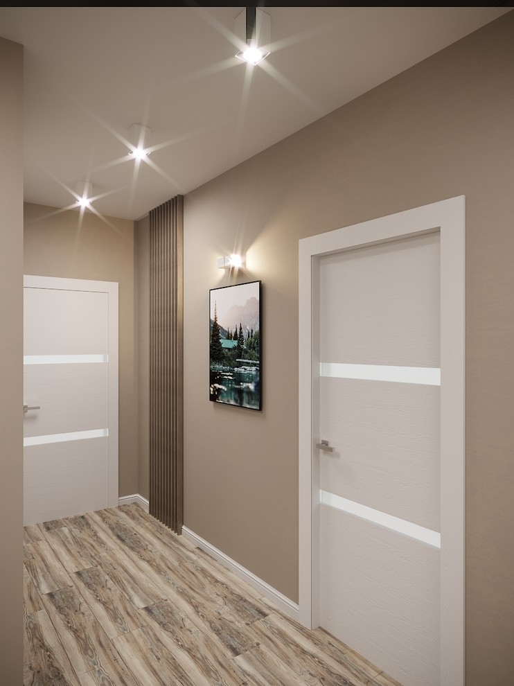 Трехкомнатная квартира в современном стиле