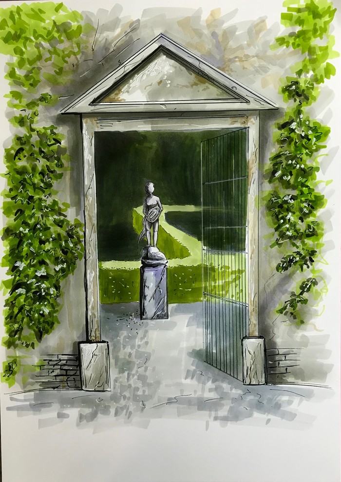 Ландшафтные скетчи