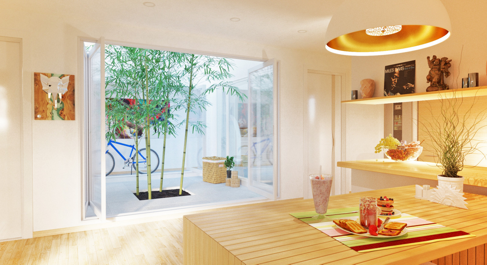 Дизайн-проект частного дома по проекту японского архитектора (Daiwa House)