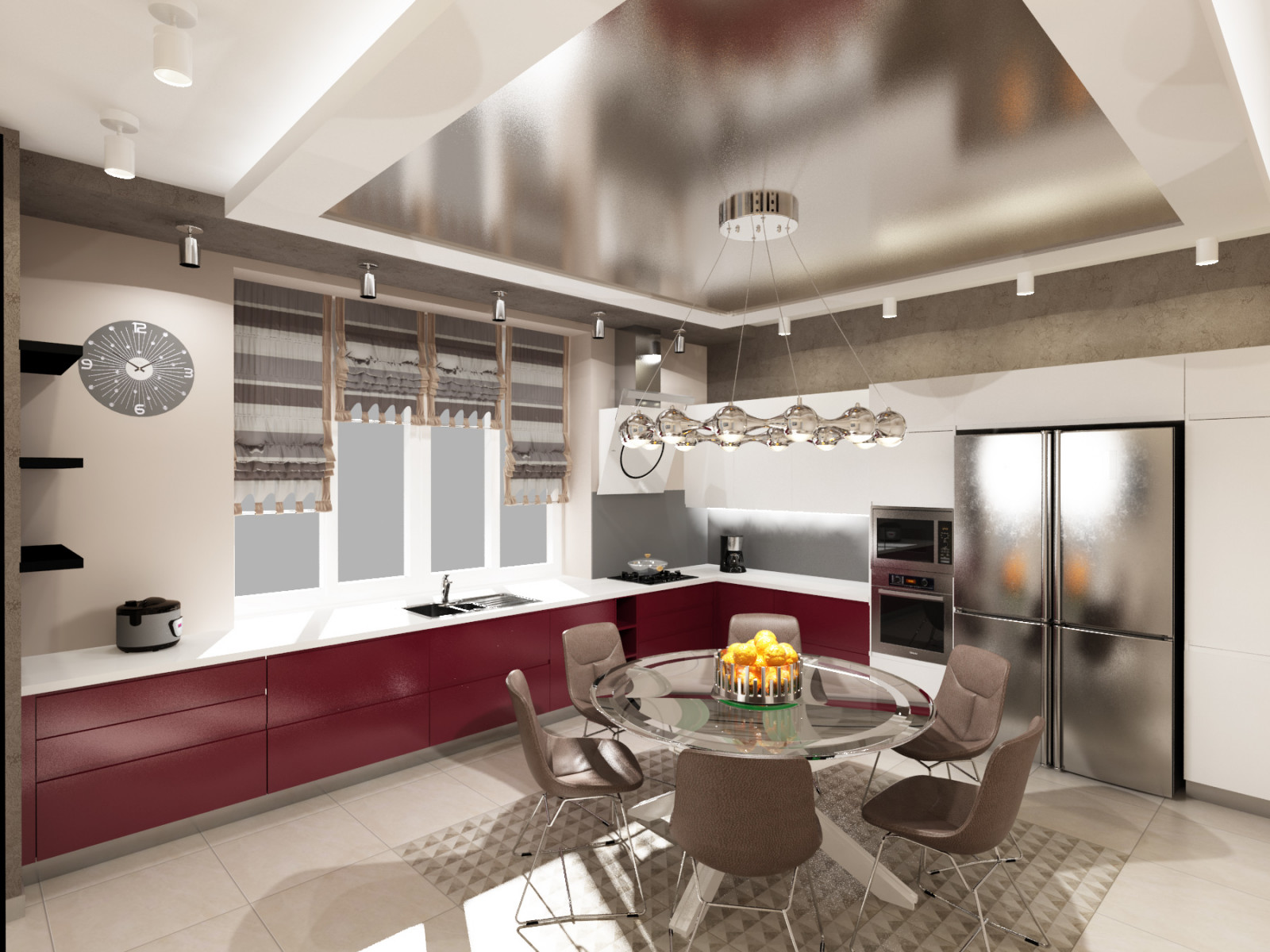 Дизайн-проект интерьеров коттеджа в современном стиле