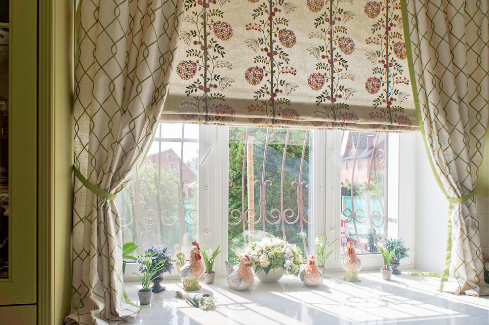 Кухня в загородном доме