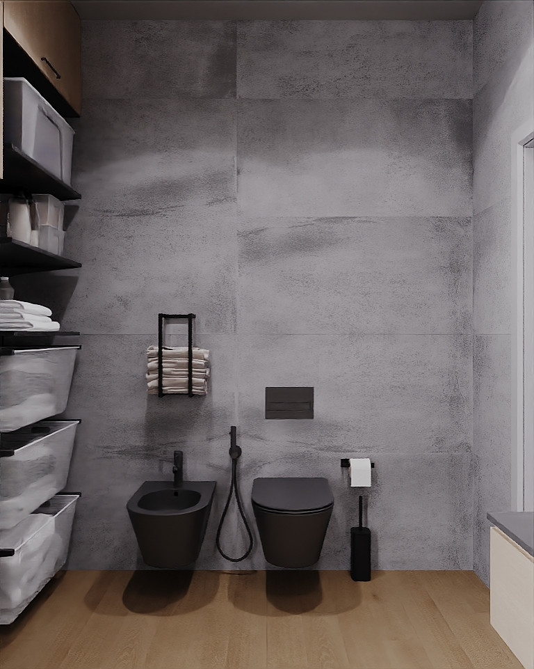 Санузел в квартире 13 кв.м.