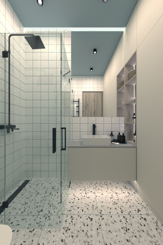 Загородный дом с ярким интерьером