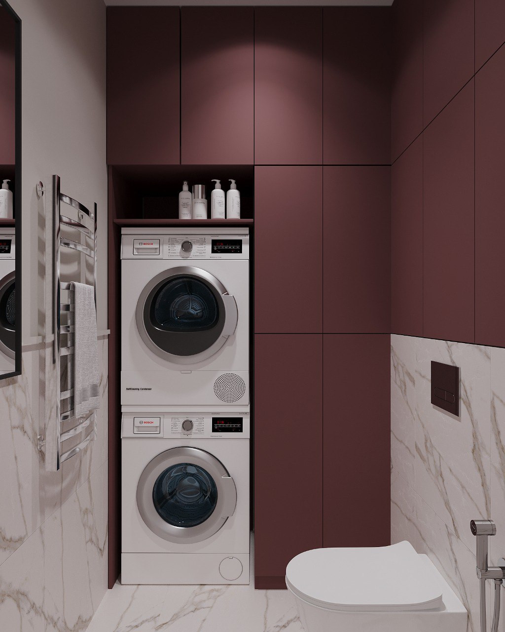 Дизайн 3-х комнатной квартиры в ЖК ГАЛАКТИКА PRO