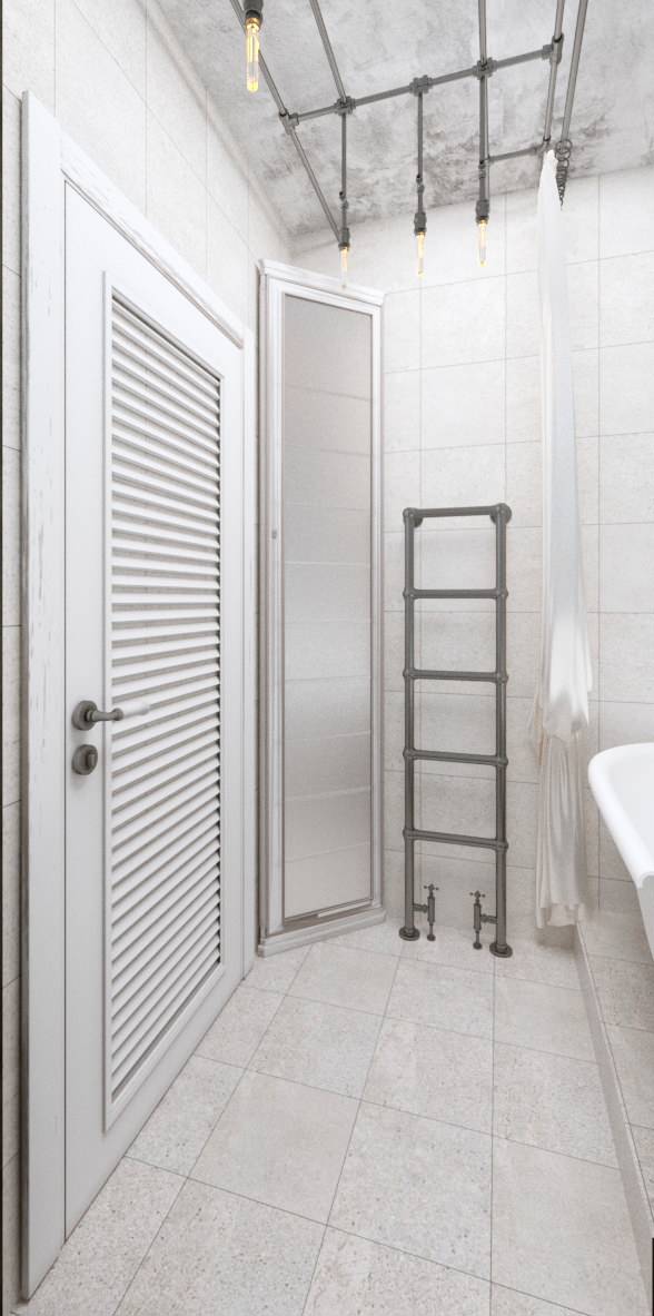 КВАРТИРА В СТИЛЕ ЛОФТ С ЭЛЕМЕНТАМИ ВЕСТЕРНА.