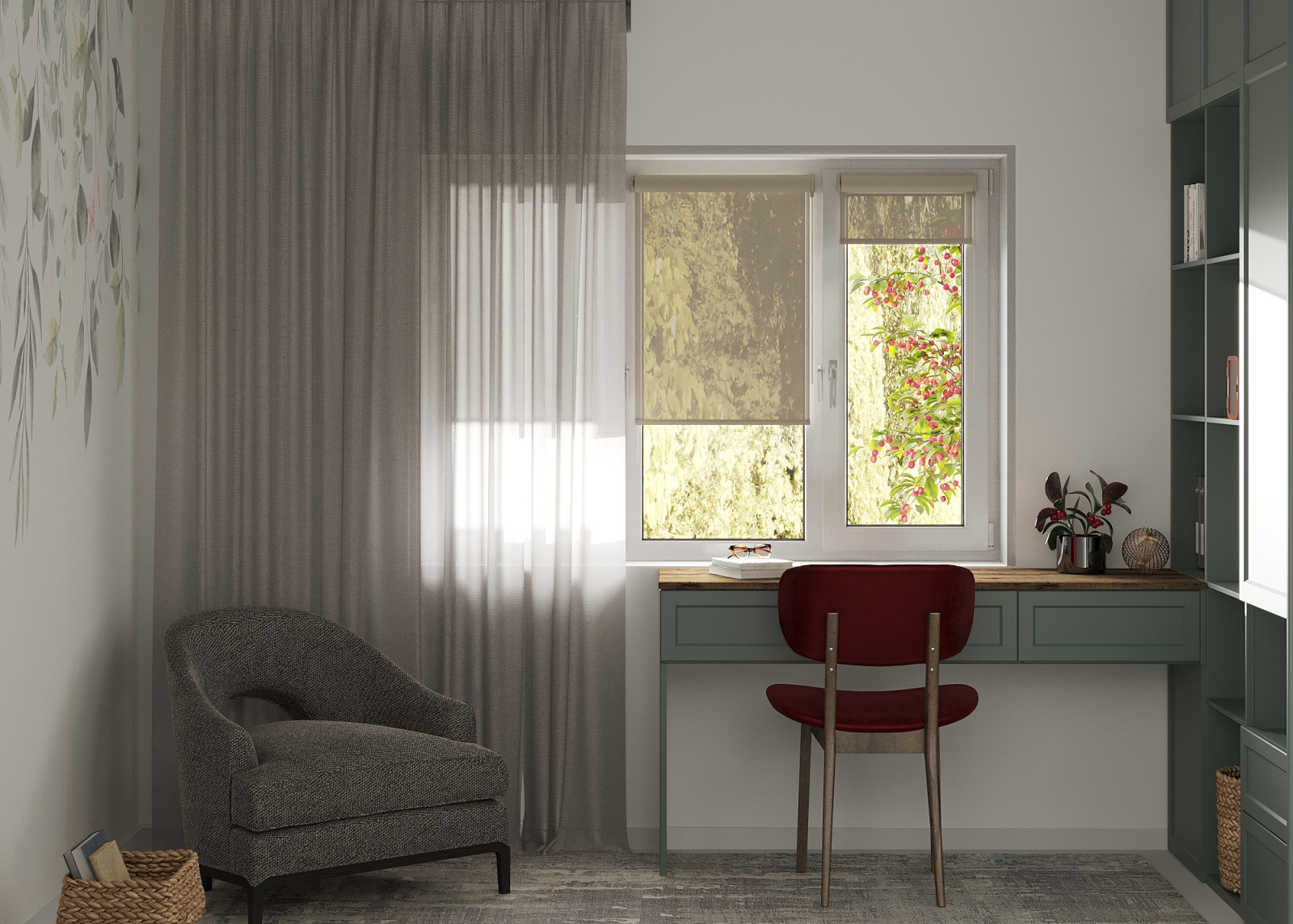 Комната для бабушки в загородном доме