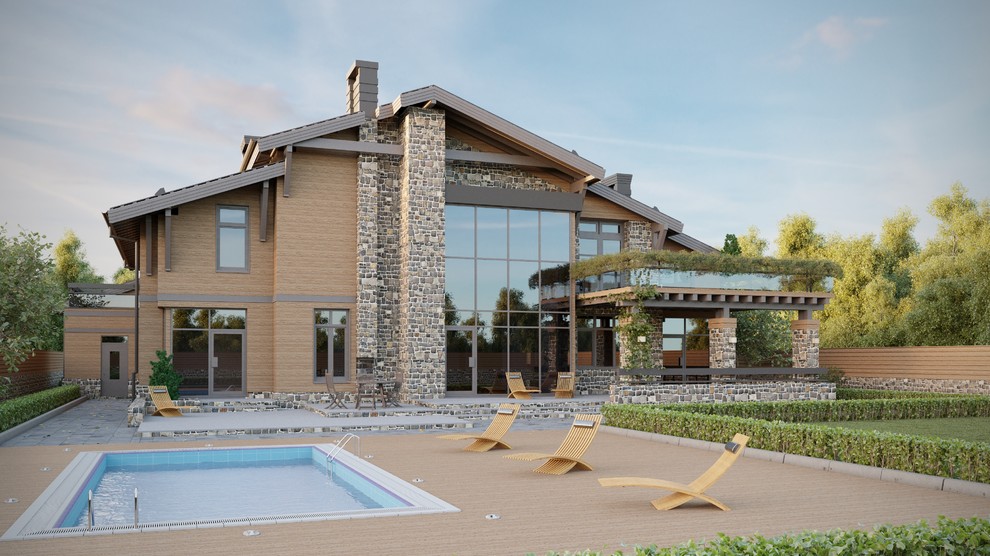 Современный шале в Москве