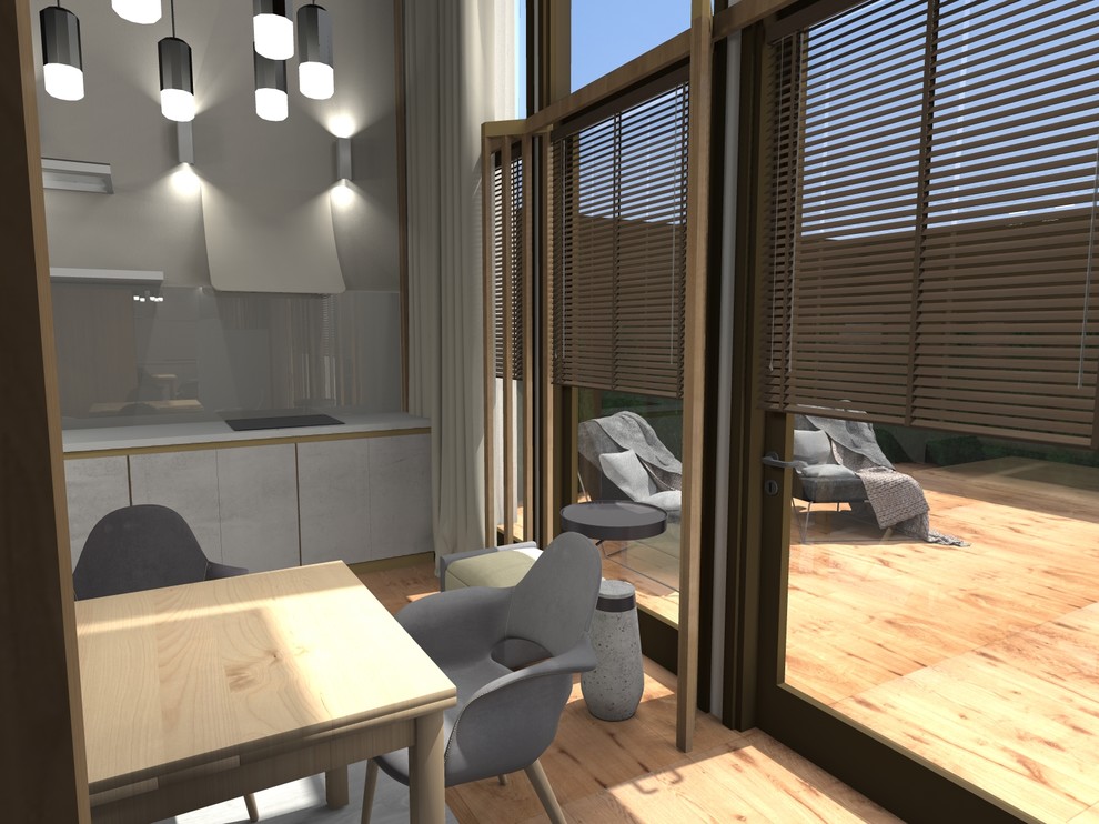 Интерьеры дома, п. Сухарево