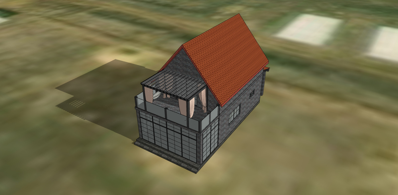 Обложка проекта: Разработка отделки и деталей типового проекта дома