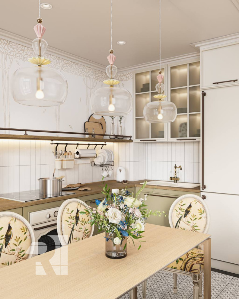 Двухкомнатная квартира в стиле прованс