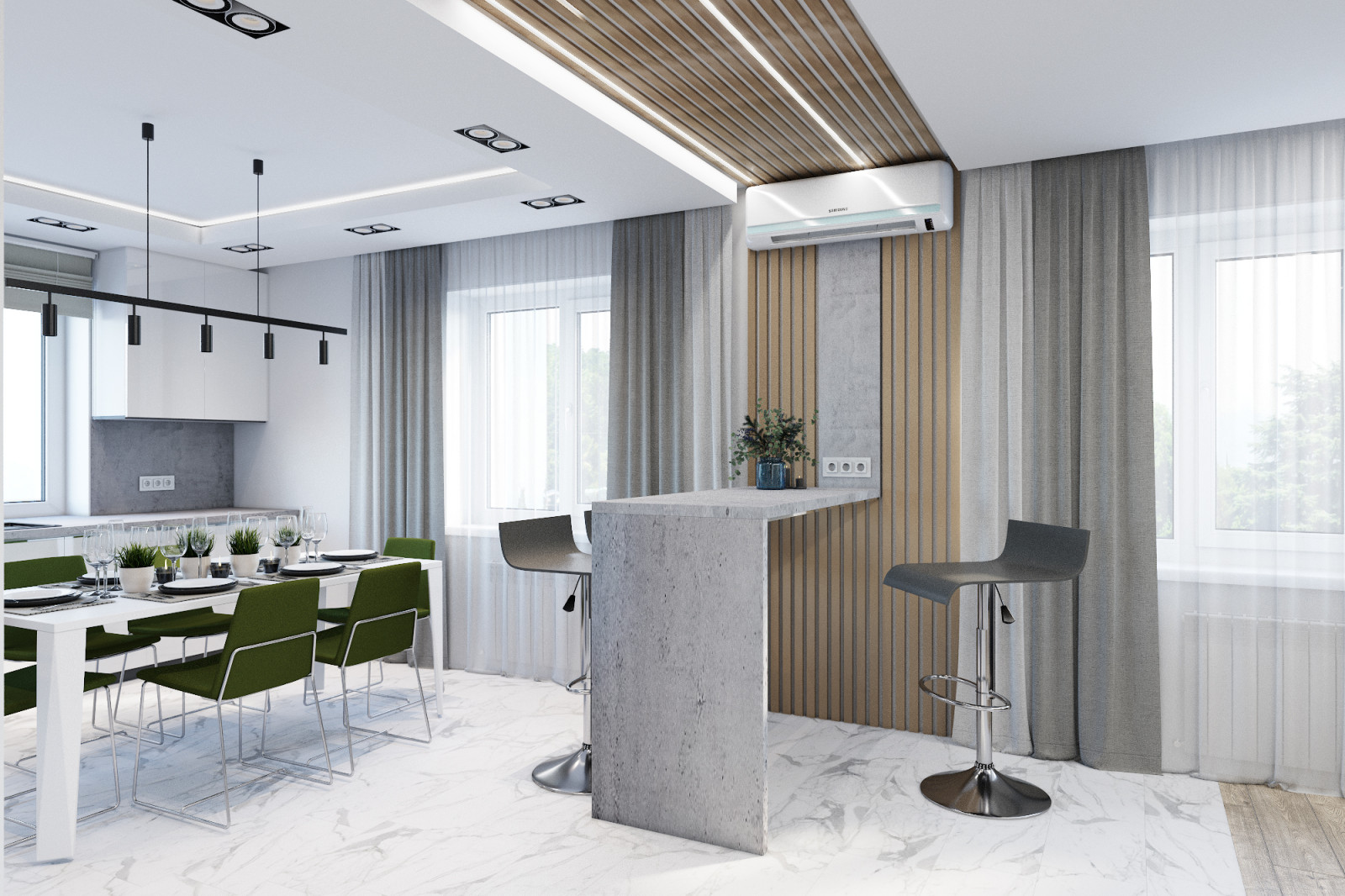 Современный дом в Ростошах