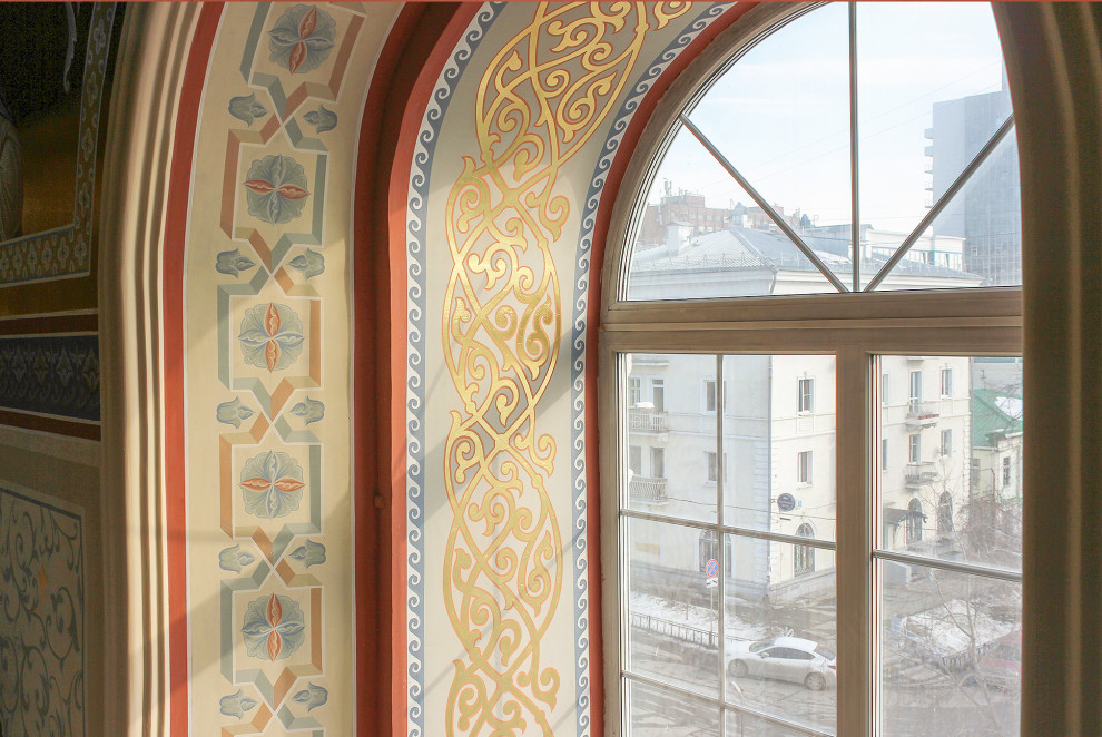 Обложка проекта: Роспись оконных откосов