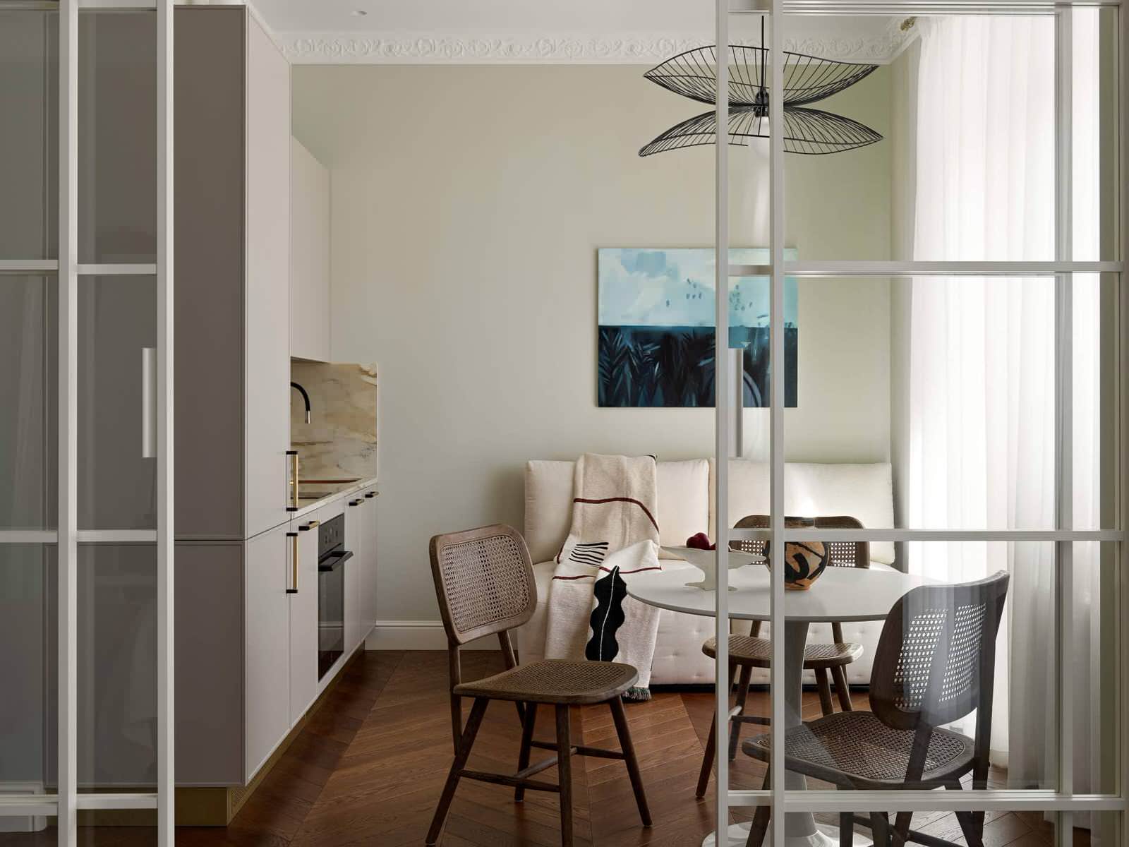 Дизайн и ремонт квартиры в ЖК «Счастье на Соколе» — Парижская квартира