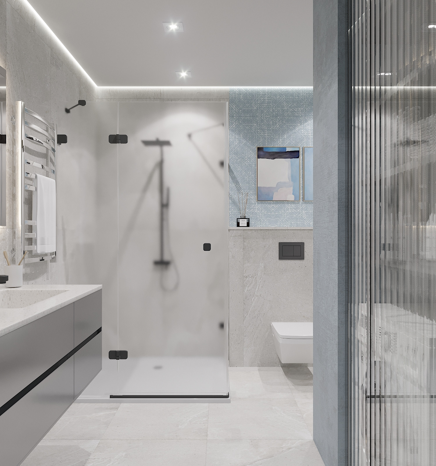 Квартира с  балками