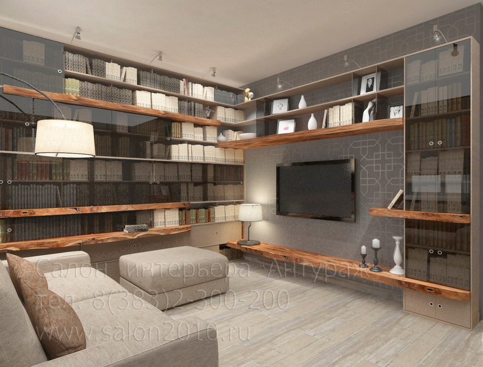 Эко Лофт Гостиная Библиотека