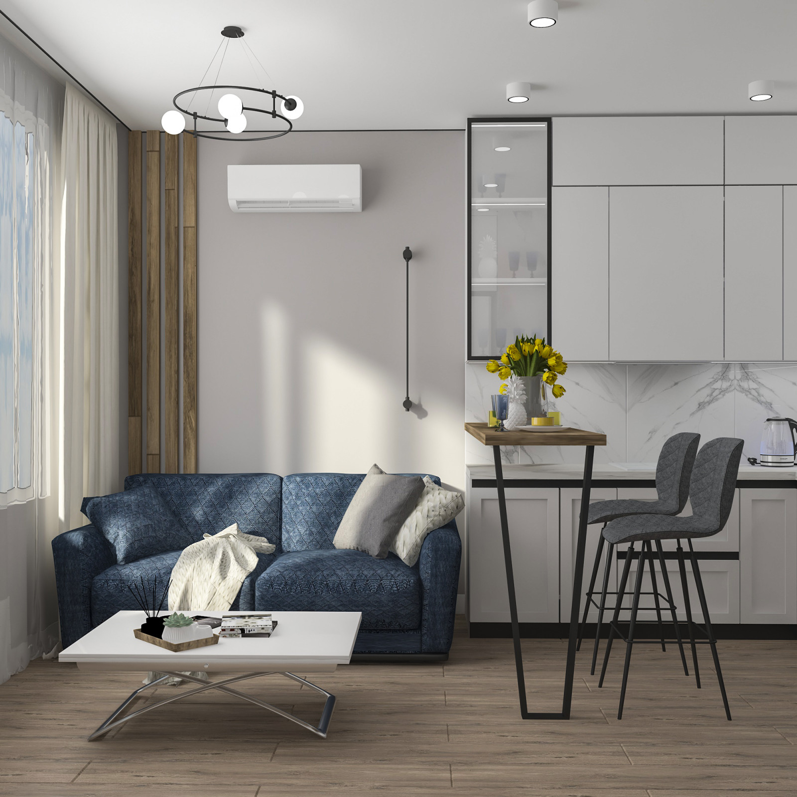 Однокомнатная квартира