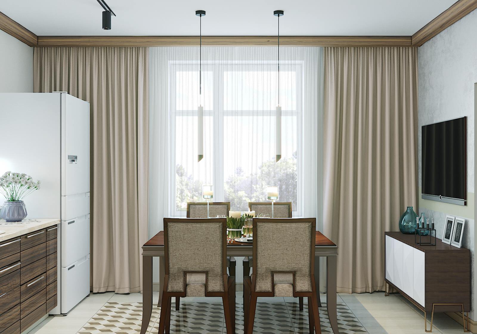 Saint-Petersburg, Сountry house project 1st floor