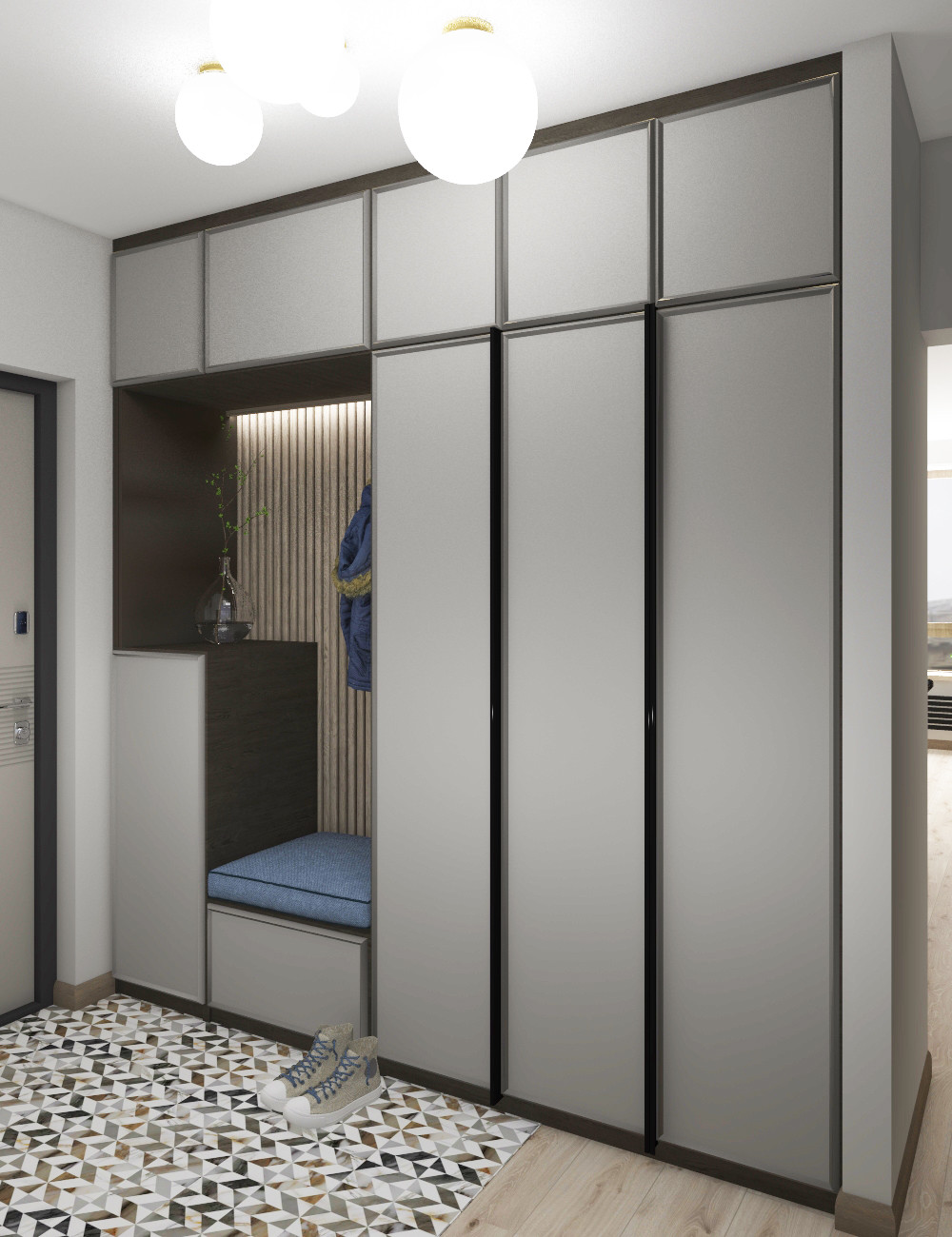 Обложка проекта: Проект квартиры на Ясеневой