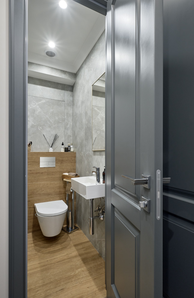 Квартира в серо-белых тонах