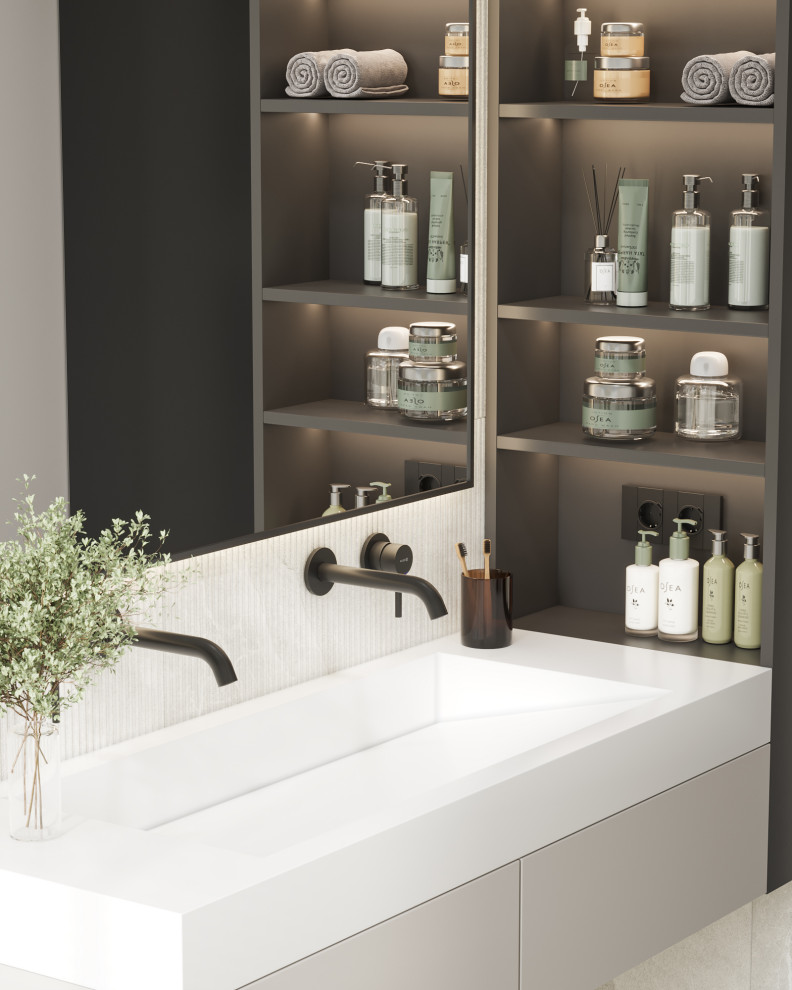 Contemporary home interior for young family