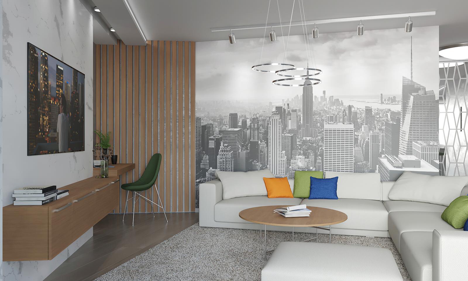 квартира 115м.кв. в современном стиле