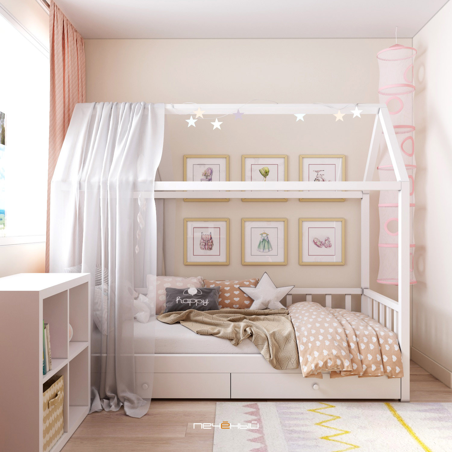 Квартира у Парижа с современным дизайном