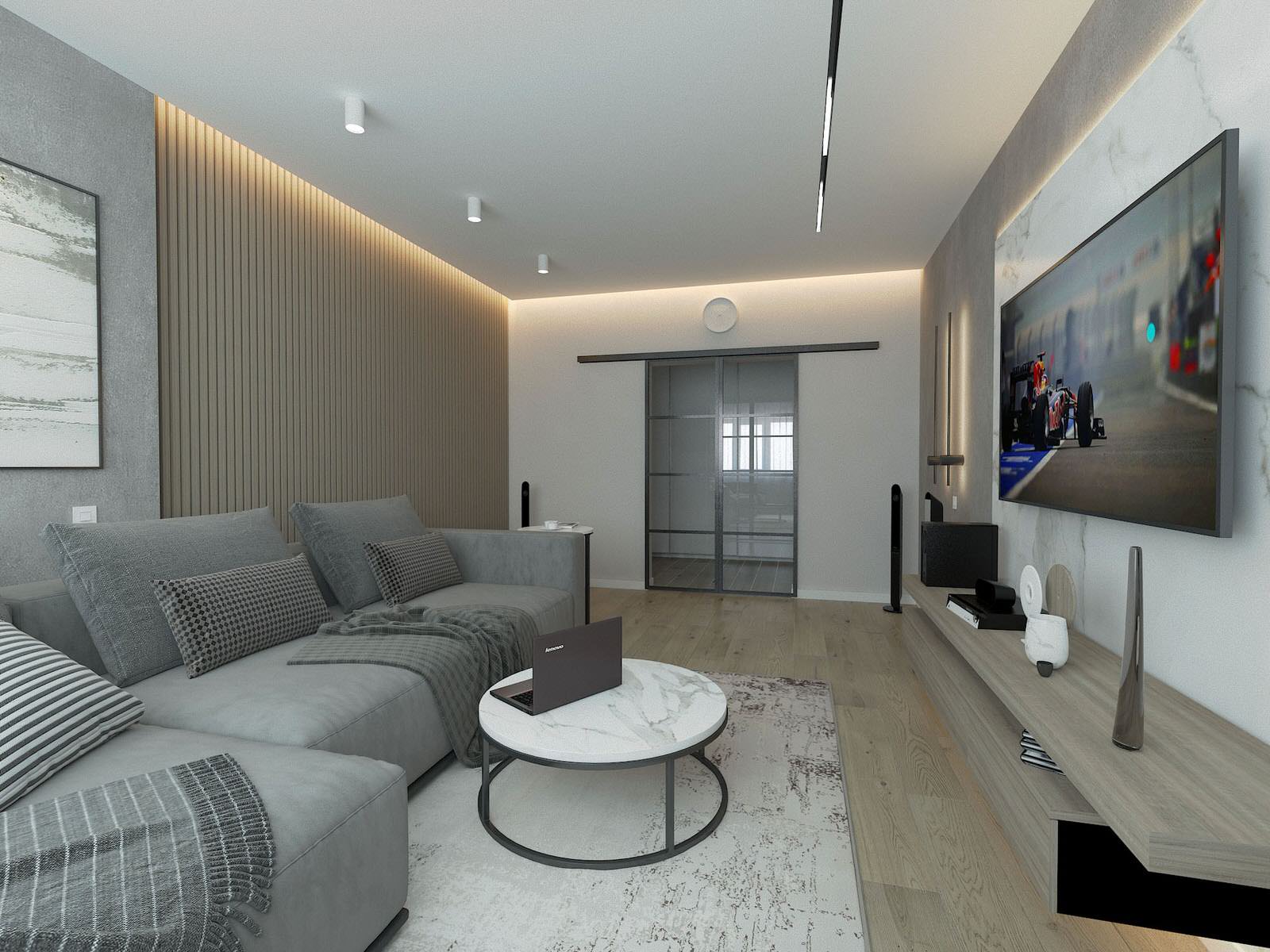 Проект 3-х комнатной квартиры в мкр. Южный