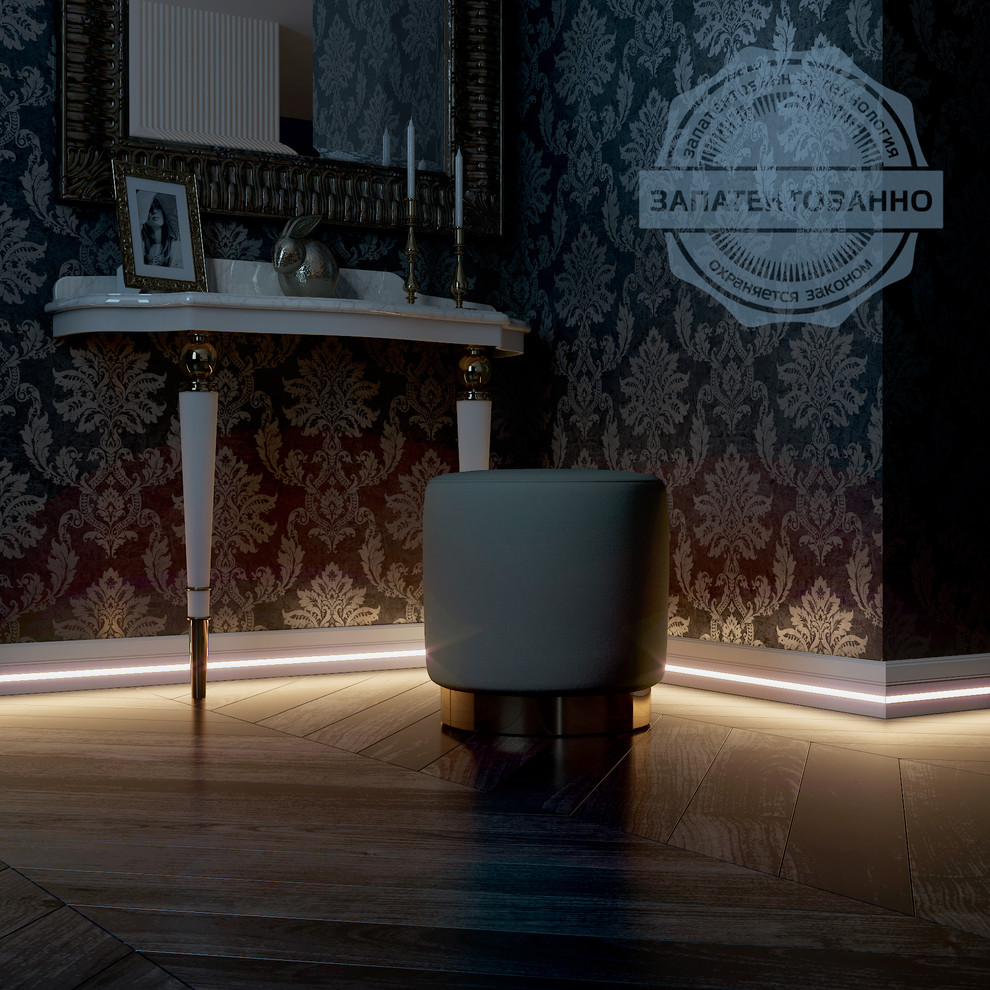 Плинтуса для подсветки пола