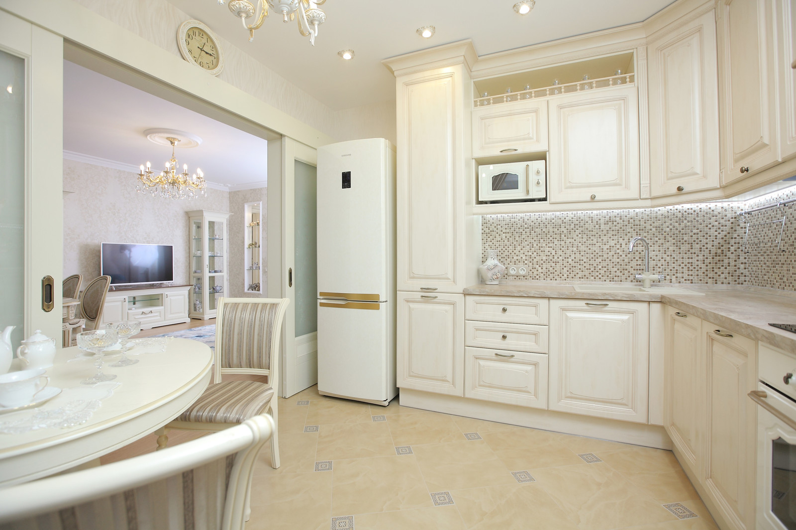 Дизайн трехкомнатной квартиры в ЖК "Южный берег"