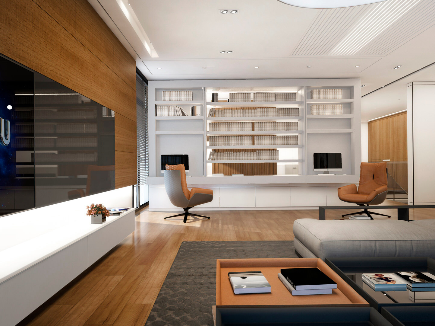 Интерьер частной виллы № 1